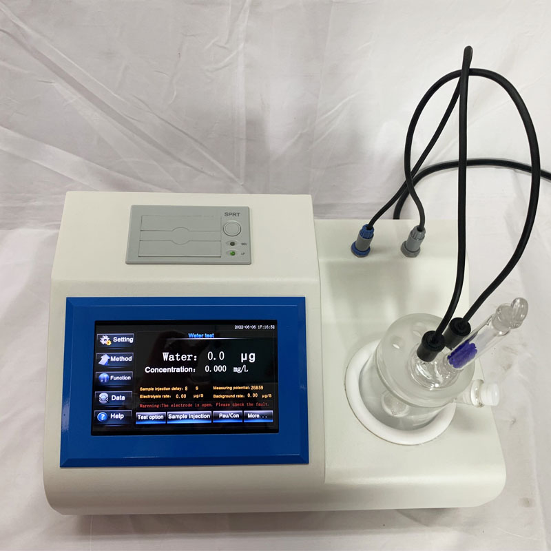 Automatic Karl Fischer Titrator Oil Moisture Analyzer from China