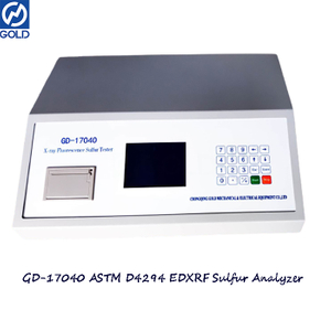 GD-17040 Lab Instrument Crude Oil X Ray Fluorescence Diesel Sulfur Analyzer Astm d4294